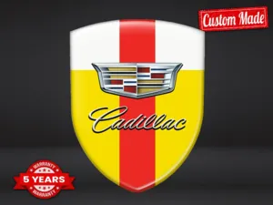 Cadillac Decalcomanie Vetri Auto su Misura Eleganti Regolabili
